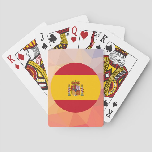 Spanien-Andenken Spielkarten (Rückseite)