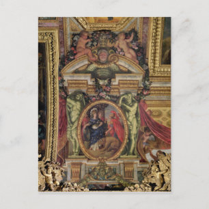 Spanien anerkennt die Vorzenschaft Frankreichs Postkarte