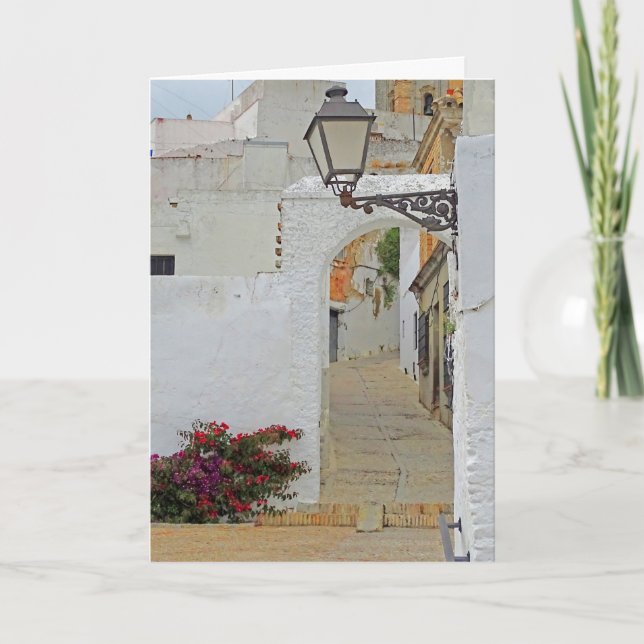 Spanien-Arcos de la Frontera Karte (Vorderseite)