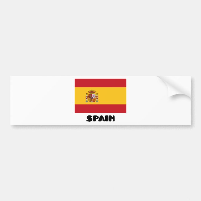 Spanien Autoaufkleber (Vorne)