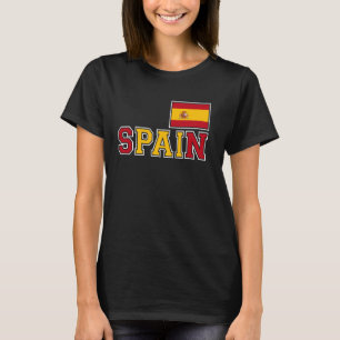Spanien, Bandera española, Spanisch Patriotic T-Shirt