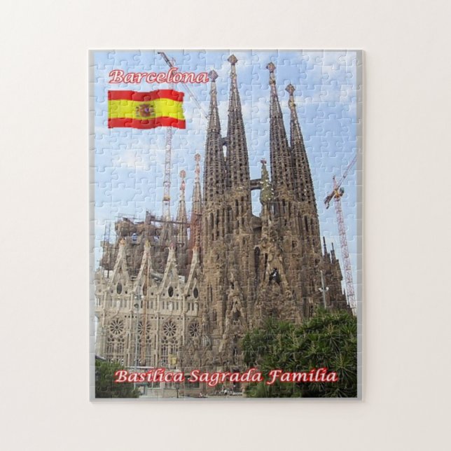 Spanien - Barcelona - Basilica Sagrada Familia - (Vertikal)
