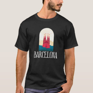 Spanien Barcelona Katalonien Besucher Spanisch T-Shirt