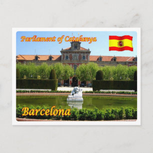 Spanien - Barcelona - Parlament Kataloniens - Postkarte
