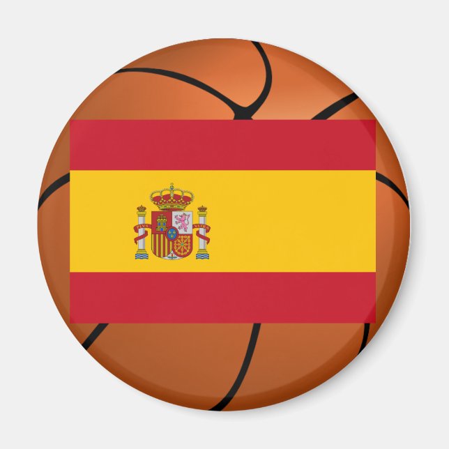 Spanien Basketball-Team Magnet (Vorne)