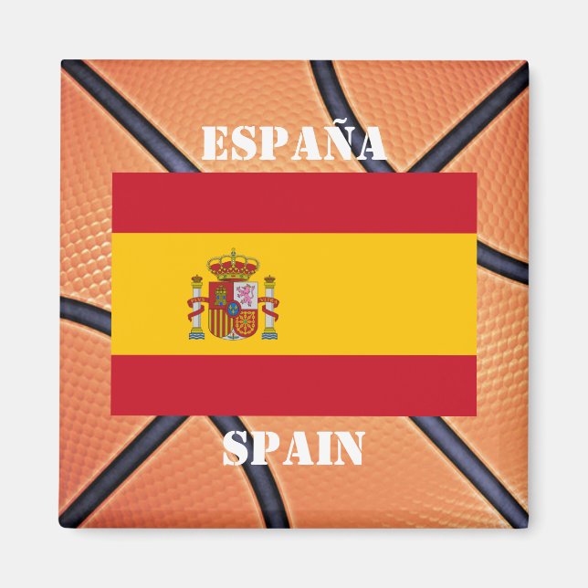 Spanien Basketball-Team Magnet (Vorne)