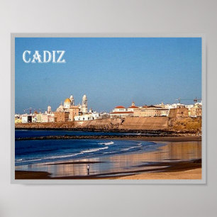 Spanien - Cadiz - Poster