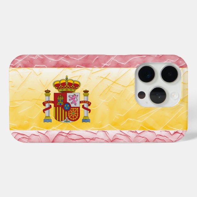 Spanien Case-Mate iPhone Hülle (Rückseite (Horizontal))