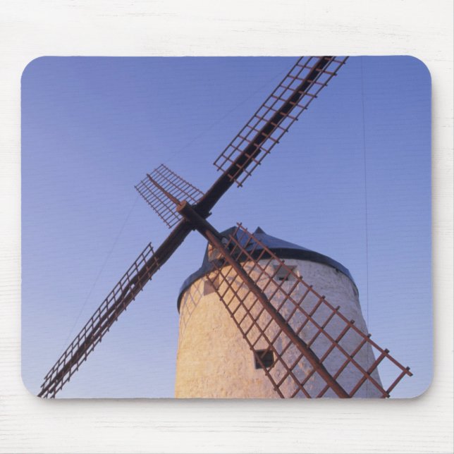 Spanien, Consuegra, Kastilien-La Mancha Windmühlen Mousepad (Vorne)