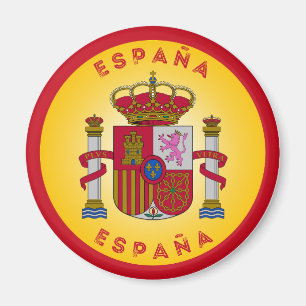 Spanien-Erbe-Emblem Magnet