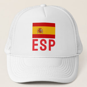 Spanien ESP-Flagge Athletic Truckerkappe