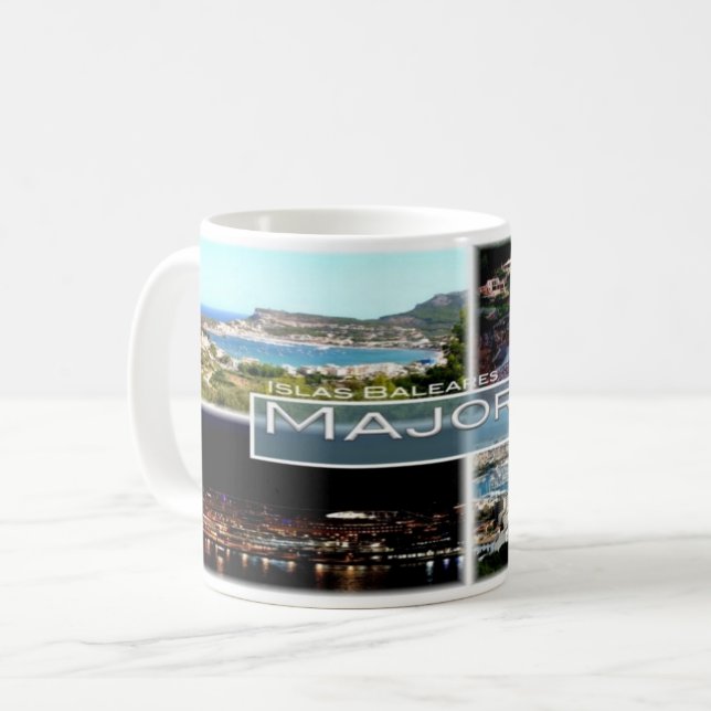 Spanien - Espana - Balearen - Mallorca - Kaffeetasse (Vorderseite Links)