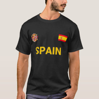 Spanien Espana Flag Jersey Fußball T-Shirt
