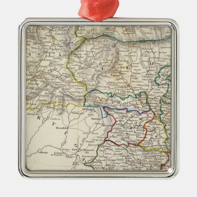 Spanien Espana I Silbernes Ornament (Vorne)