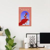 Spanien, Espana Reiseplakat,
