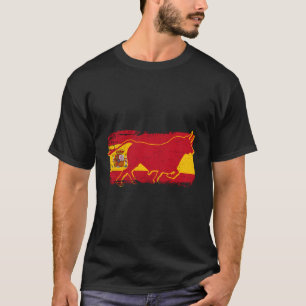 Spanien Espana Spanien Flaggenstaat Sport Fan Soc T-Shirt