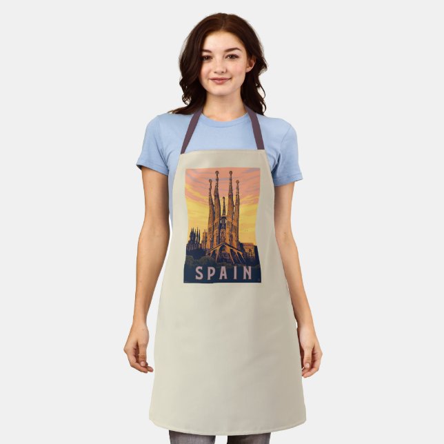 Spanien | Familia Sagrada Schürze (Getragen)
