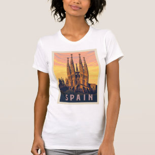 Spanien   Familia Sagrada T-Shirt