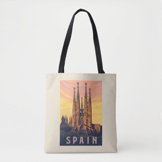 Spanien | Familia Sagrada Tasche (Vorderseite)