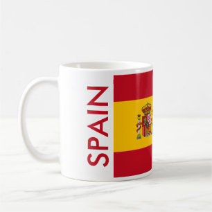 SPANIEN FLAG KAFFEETASSE