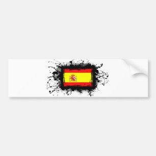 Spanien-Flagge Autoaufkleber
