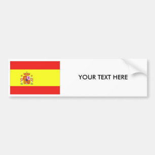 SPANIEN-FLAGGE Autoaufkleber