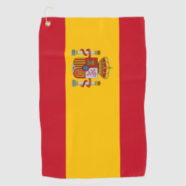 Spanien-Flagge Golfhandtuch