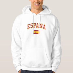 Spanien + Flagge Hoodie