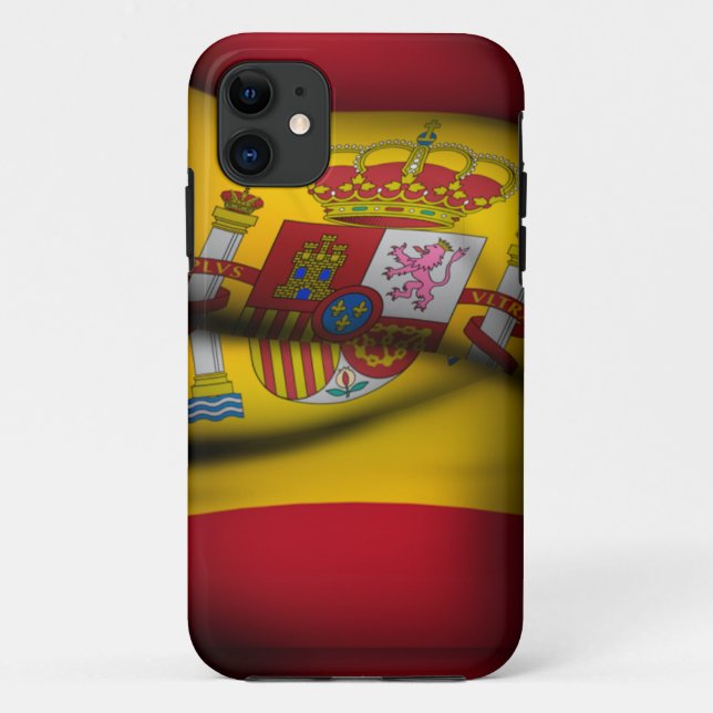 Spanien-Flagge Iphone 5 Case-Mate-Fall Case-Mate iPhone Hülle (Rückseite)