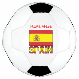Spanien Flagge Personalisiert Fußball