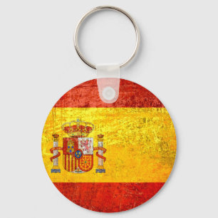 Spanien-Flagge Schlüsselanhänger