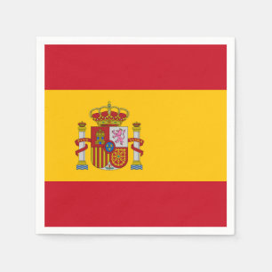 Spanien Flagge Serviette