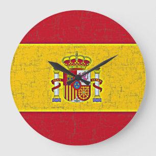 SPANIEN-FLAGGE Uhr