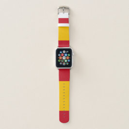 Spanien-Flaggen-Apple-Uhrenarmband Apple Watch Armband