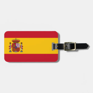 Spanien-Flaggen-Gepäckanhänger Gepäckanhänger