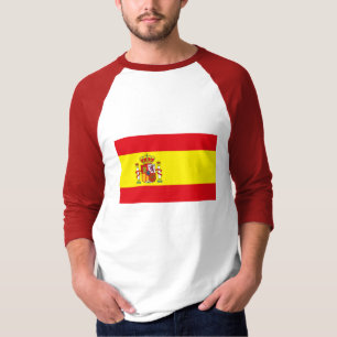 Spanien-Flaggen-T - Shirt