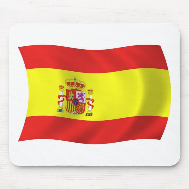 Spanien Flaggenmousepad Mousepad (Vorne)