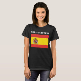 Spanien Flaggenstaat Weltmeisterschaft Fußball-Fuß T-Shirt