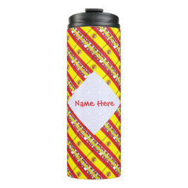 Spanien Fliesenflagge Personalisiert Thermosbecher