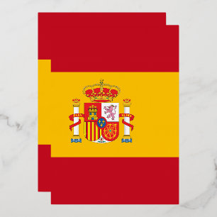 Spanien Folieneinladung