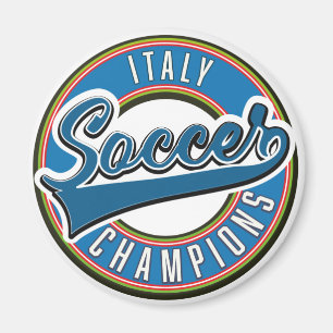 Spanien Fußball Champions Logo. Magnet