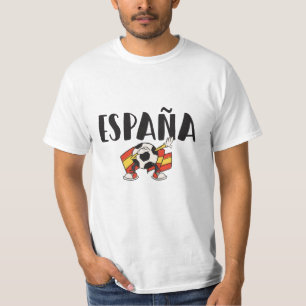 Spanien Fußball Fan-Shirt Flagge T-Shirt