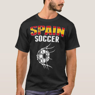 Spanien Fußball im Nettoziel Spanischer Fußball Su T-Shirt