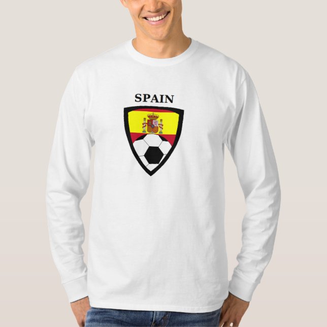 Spanien-Fußball T-Shirt (Vorderseite)