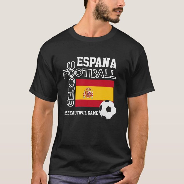 SPANIEN Fußball T - Shirt (Vorderseite)