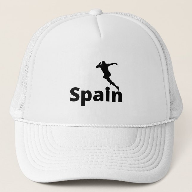 Spanien Fußball Truckerkappe (Vorderseite)