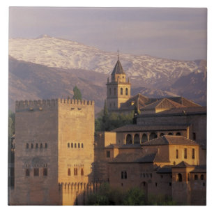 Spanien, Granada, Andalusien Die Alhambra, 2 Fliese