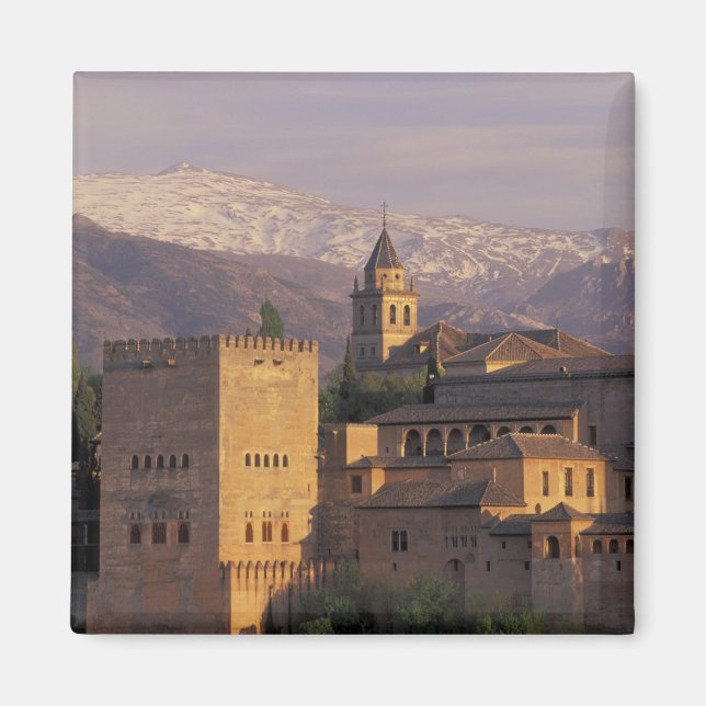 Spanien, Granada, Andalusien Die Alhambra, 2 Magnet (Vorne)