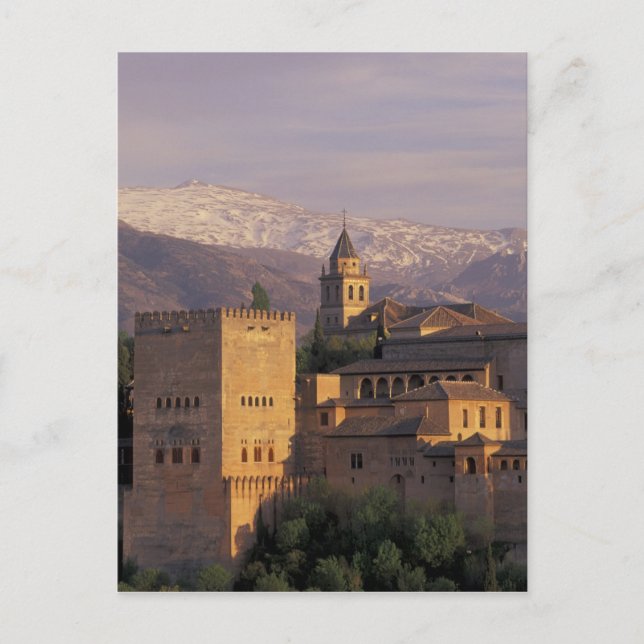 Spanien, Granada, Andalusien Die Alhambra, 2 Postkarte (Vorderseite)