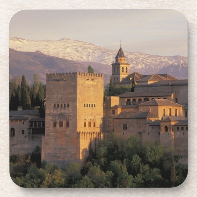 Spanien, Granada, Andalusien Die Alhambra, Getränkeuntersetzer (Vorderseite)